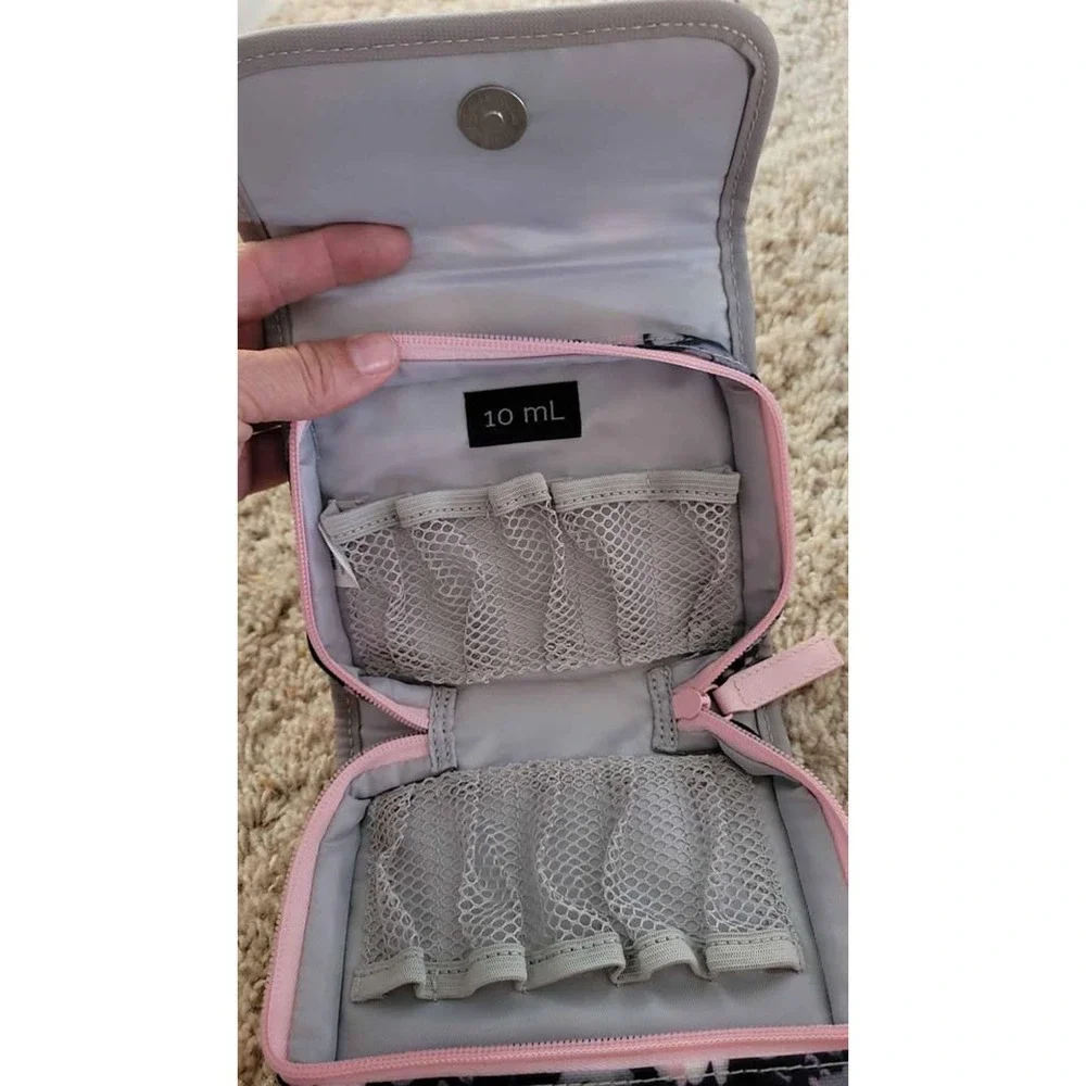 Doterra Travel Cosmetic Organizer Floral Print Essential‎ Oil Case